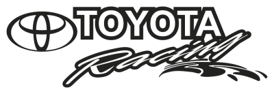 toyota racing - Stickers Auto Toyota