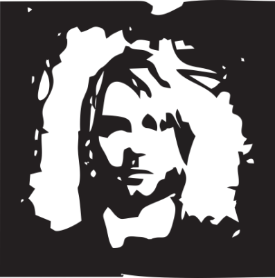 Cobain 3 - Stickers Musique Cobain 3 - Stickers Musique