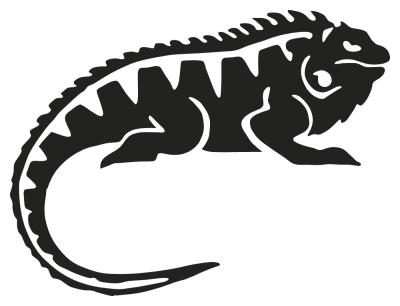 cameleon - Stickers Animaux