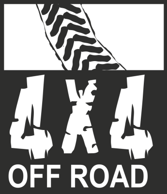 Sticker 4x4 Off Road - Stickers 4x4 Logo Racers