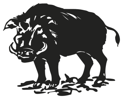 Sticker Sanglier - Stickers Animaux Sticker Sanglier - Stickers Animaux