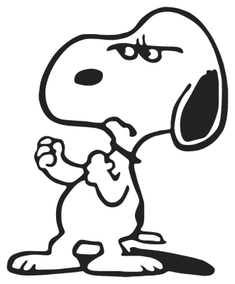 snoopy - Stickers Dessin Anime
