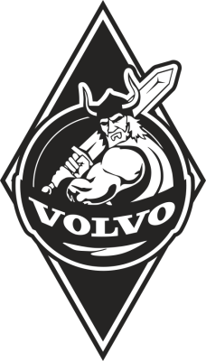 Sticker VOLVO Viking Recto - Stickers Auto Volvo Sticker VOLVO Viking Recto - Stickers Auto Volvo