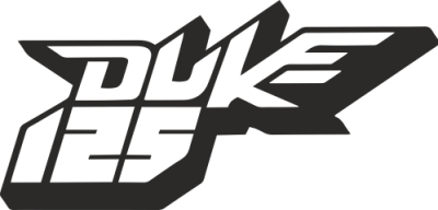 Sticker KTM 125 Duke - Stickers Moto KTM