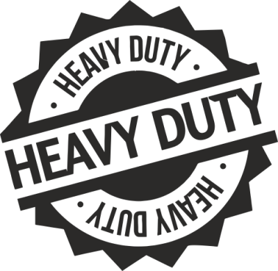 Sticker Heavy Duty 4x4 - Stickers deco 4x4