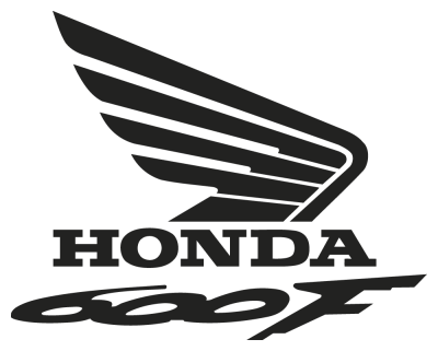 Stickers HONDA 600F DROIT - Stickers Moto Honda