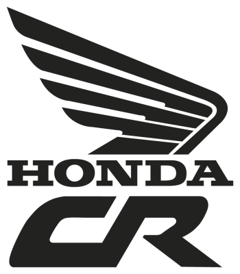 Sticker HONDA_CR_DROIT - Stickers Moto Honda