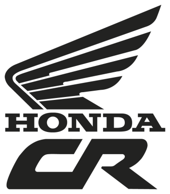sticker HONDA_CR_GAUCHE - Stickers Moto Honda