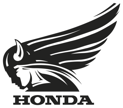 Sticker HONDA_RETRO_GAUCHE - Stickers Moto Honda