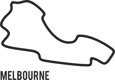 Sticker Circuit Melbourne - Stickers Circuits F1