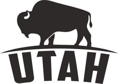 Sticker muraux Bison Utah - Stickers Monuments