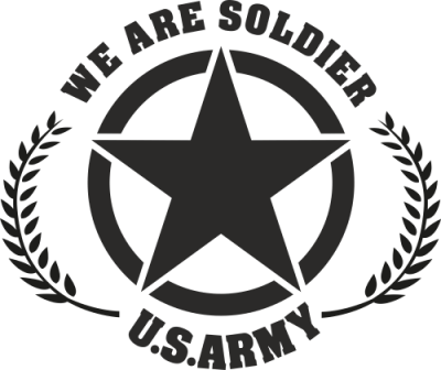 Sticker Etoile US Militaire 2 - Stickers Etoile US Sticker Etoile US Militaire 2 - Stickers Etoile US