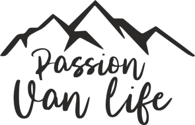 Sticker Passion Van Life - Stickers Van Life Deco
