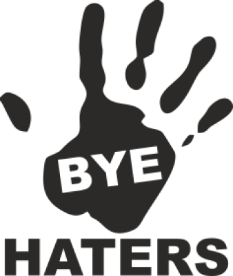 Bye haters - Stickers Racer & Drift Bye haters - Stickers Racer & Drift