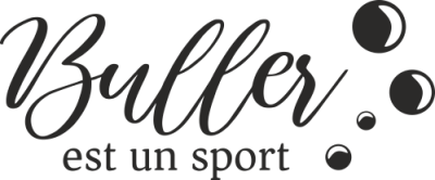 Sticker Mural Citation Buller est un sport - Stickers Citations Salle de Bain