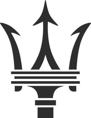 Maserati trident - Stickers Auto Maserati Maserati trident - Stickers Auto Maserati