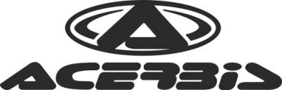 Sticker ACERBIS logo (2) - Stickers Equipements Moto