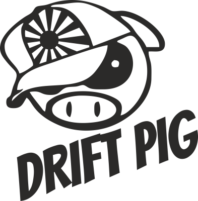 Drift Pig Casquette Soleil levant - Stickers Racer & Drift Drift Pig Casquette Soleil levant - Stickers Racer & Drift