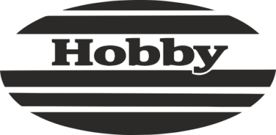 Sticker HOBBY - Stickers Caravane