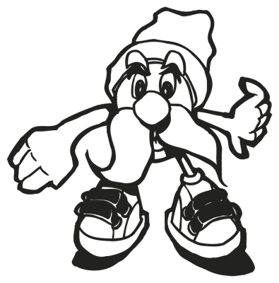 lutin - Stickers Humours lutin - Stickers Humours