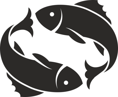 Sticker Zodiaque Poisson - Stickers Signes du Zodiaque Sticker Zodiaque Poisson - Stickers Signes du Zodiaque