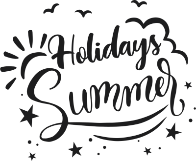 Sticker Vacances holidays summer - Stickers Vacances Sticker Vacances holidays summer - Stickers Vacances