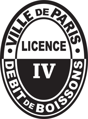 Sticker Licence IV -Débit Boissons 4 - Stickers Boissons