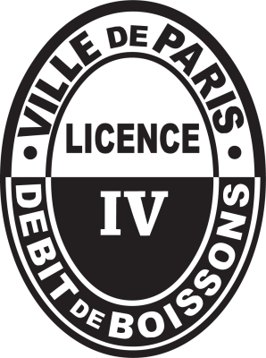 Sticker Licence IV -Débit Boissons 4 - Stickers Boissons Sticker Licence IV -Débit Boissons 4 - Stickers Boissons
