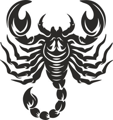 Sticker Scorpion style tatoo - Stickers Animaux Sticker Scorpion style tatoo - Stickers Animaux