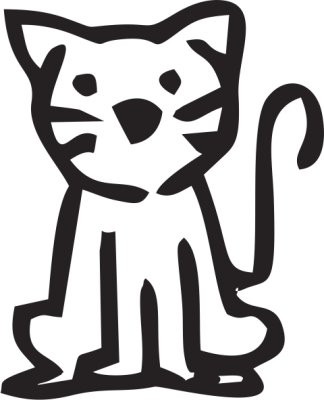Sticker Famille Chat - Stickers Personnages Famille Sticker Famille Chat - Stickers Personnages Famille