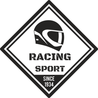 Sticker Racing Sport - Stickers Racer & Cross Moto Cyclo