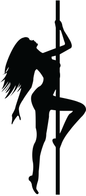 Silhouette Femme Sexy 33 - Stickers Sexy et Playboy