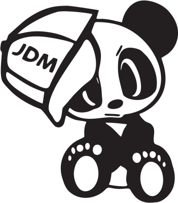 Panda Jdm Casquette - Stickers Racer & Drift