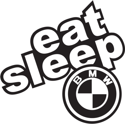 Sticker Eat Sleep Bmw - Stickers Auto BMW Sticker Eat Sleep Bmw - Stickers Auto BMW