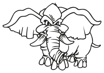 elephant - Stickers Animaux elephant - Stickers Animaux