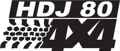 Logo 4x4 Hdj80 - Stickers deco 4x4 Logo 4x4 Hdj80 - Stickers deco 4x4