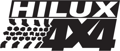 Logo 4x4 Hilux - Stickers 4x4 Logo Racers