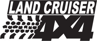 Logo 4x4 Land Cruiser - Stickers 4x4 Logo Racers