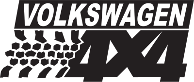 Logo 4x4 Volkswagen - Stickers deco 4x4 Logo 4x4 Volkswagen - Stickers deco 4x4