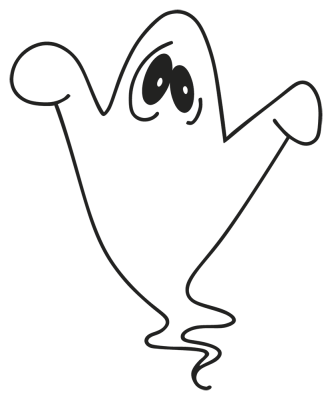 fantome - Stickers Humours