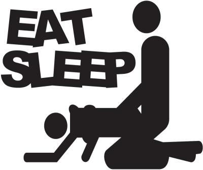Jdm Eat Sleep Fuck - Stickers Racer & Drift
