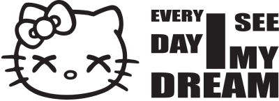 Jdm See My Dream - Stickers Racer & Drift Jdm See My Dream - Stickers Racer & Drift