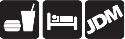 Jdm Eat Sleep Jdm - Stickers Racer & Drift Jdm Eat Sleep Jdm - Stickers Racer & Drift
