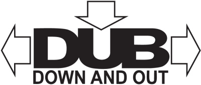 Jdm Dub Down And Out - Stickers Racer & Drift