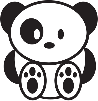 Jdm Cute Panda - Stickers Racer & Drift