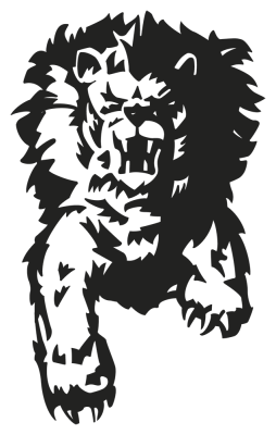 lion - Stickers Felin
