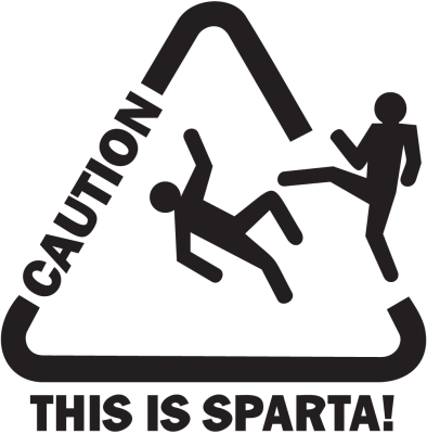 Jdm This Is Sparta! - Stickers Racer & Drift