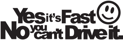 Jdm Yes It's Fast - Stickers Racer & Drift
