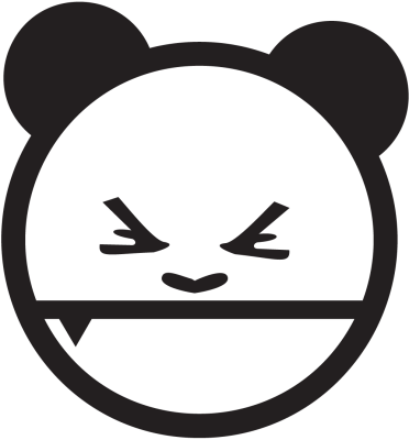 Jdm Panda En Colère - Stickers Racer & Drift