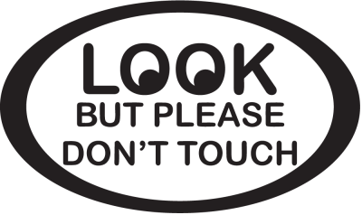 Jdm Look But Don't Touch - Stickers Racer & Drift Jdm Look But Don't Touch - Stickers Racer & Drift